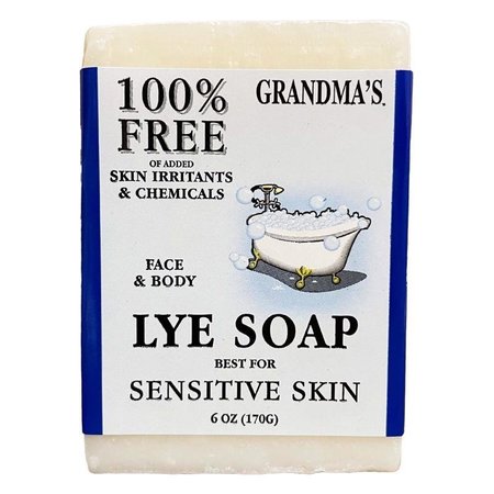 GRANDMAS No Scent Bar Soap 6 ounce 60018